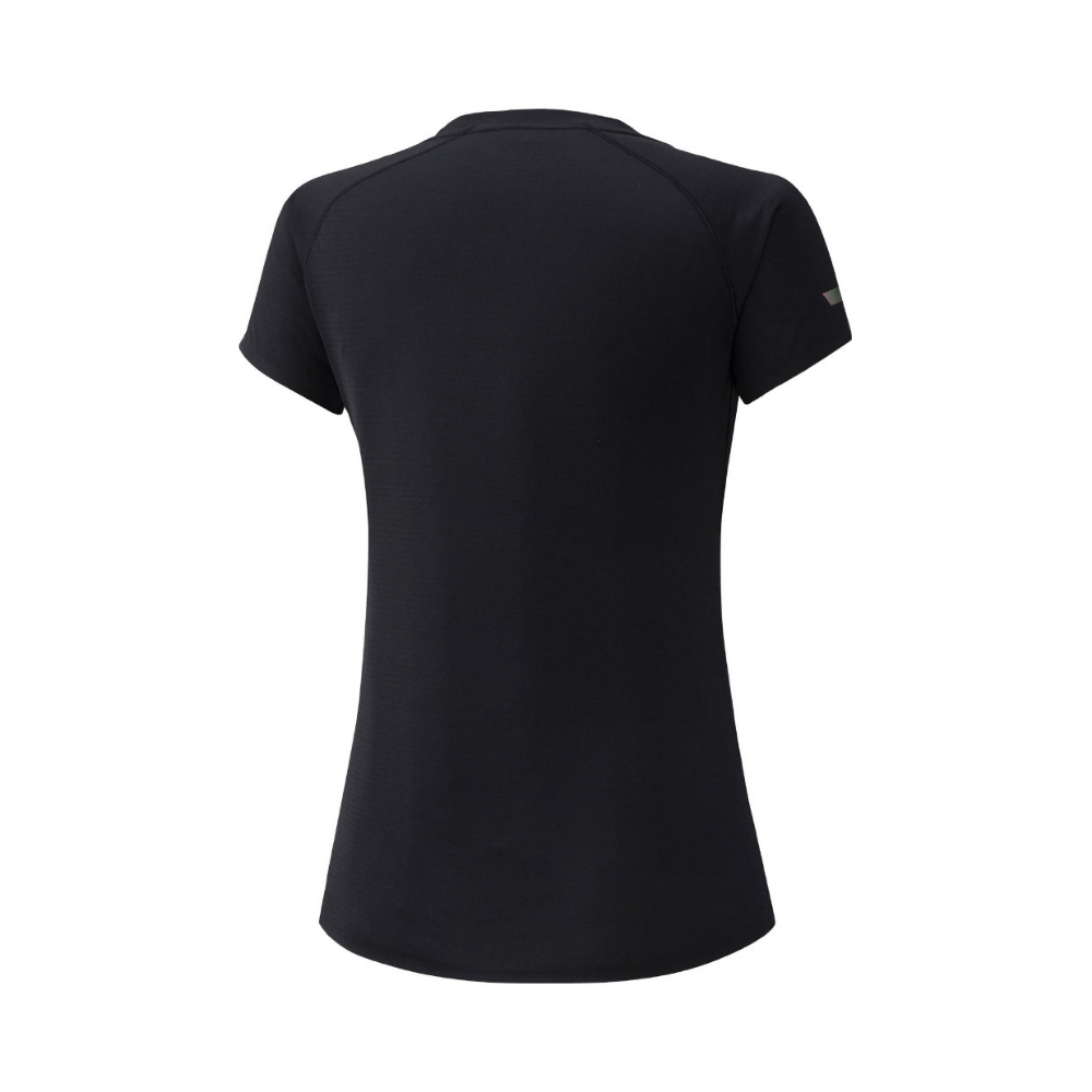 RUNNING TEE SOLAR CUT WOMEN Black